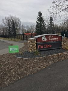 Chaparral Pharmacy Flu Clinic at Lake Chaparral, Calgary AB