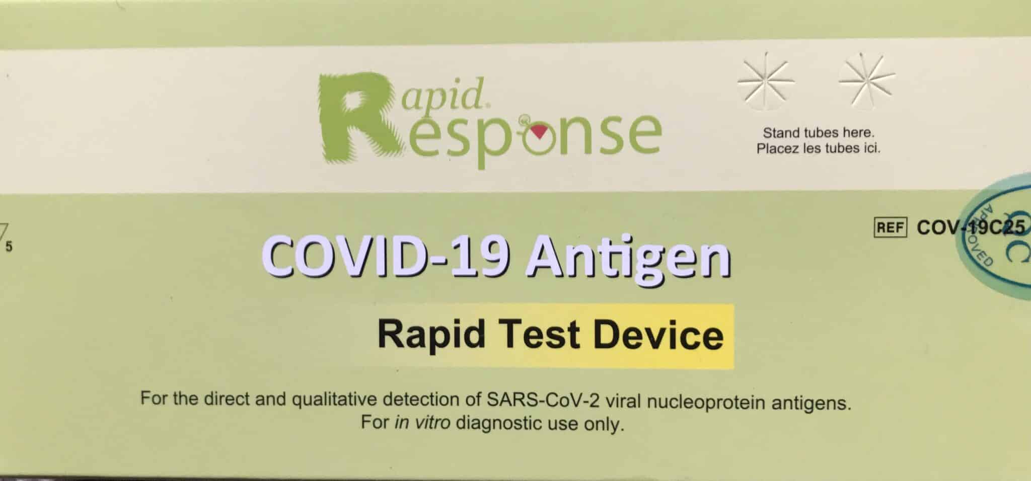 Free COVID-19 rapid antigen test is now available at Chaparral ...