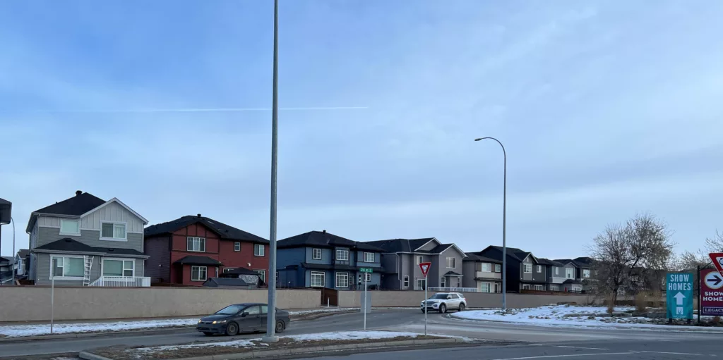 Nice and beautifully coloured houses and townhouses in Legacy Community in Calgary