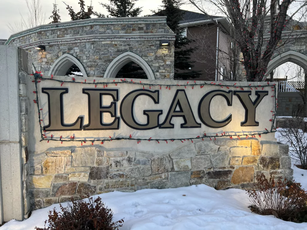 The Entrance of the Legacy Community